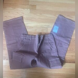 Forever 21 Cargo Pants Light Brown XL NEW